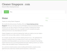 Tablet Screenshot of cleanersingapore.com